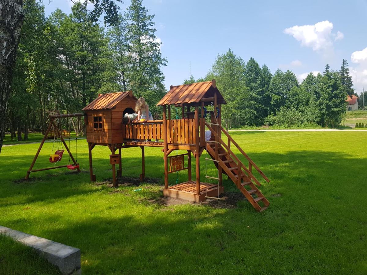 Domki Nad Jeziorem Kolonia Rybacka Bagian luar foto