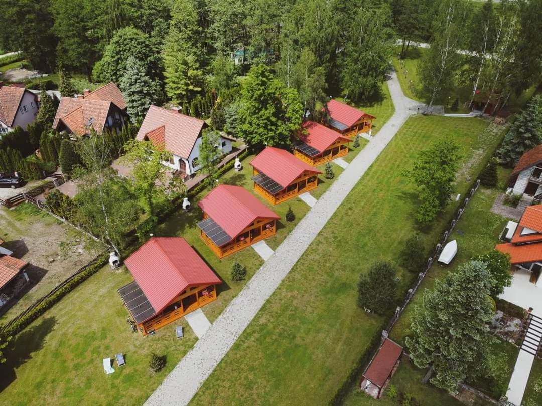 Domki Nad Jeziorem Kolonia Rybacka Bagian luar foto