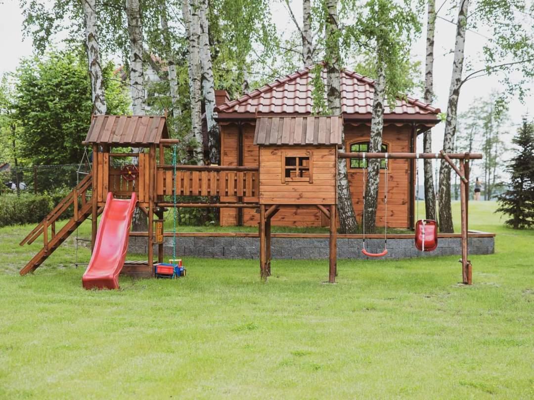 Domki Nad Jeziorem Kolonia Rybacka Bagian luar foto