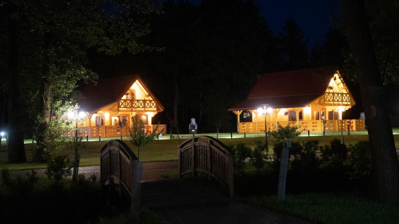 Domki Nad Jeziorem Kolonia Rybacka Bagian luar foto