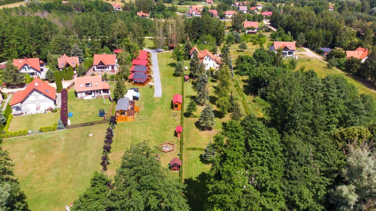Domki Nad Jeziorem Kolonia Rybacka Bagian luar foto